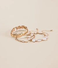 3 Pack Mixed Bracelet Set
