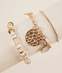 3 Pack Charm Bracelet Set