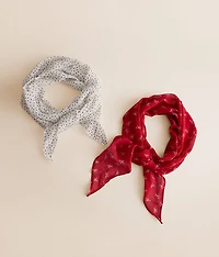 2 Pack Fashion Scarf Set