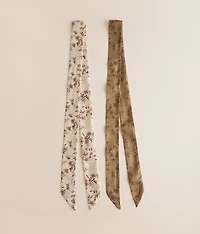 2 Pack Fashion Scarf Set