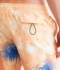 Canary Palms Stretch Swim Trunks