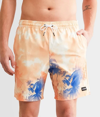 Canary Palms Stretch Swim Trunks