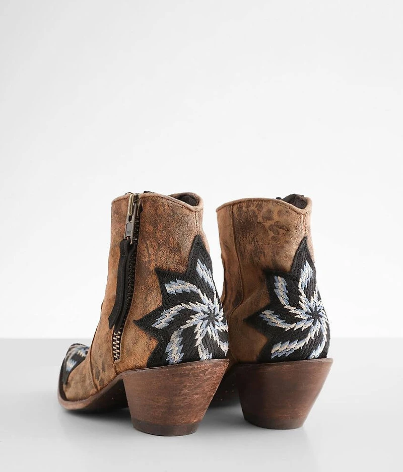 Estella Leather Western Ankle Boot
