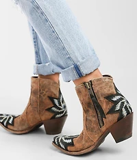Estella Leather Western Ankle Boot