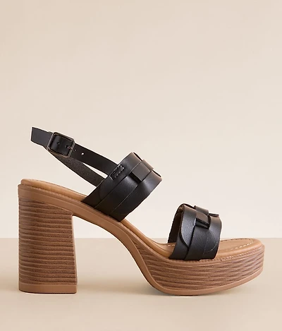 Vikki Woven Heeled Sandal