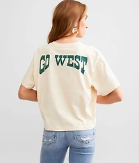 Go West Celestial Cropped T-Shirt