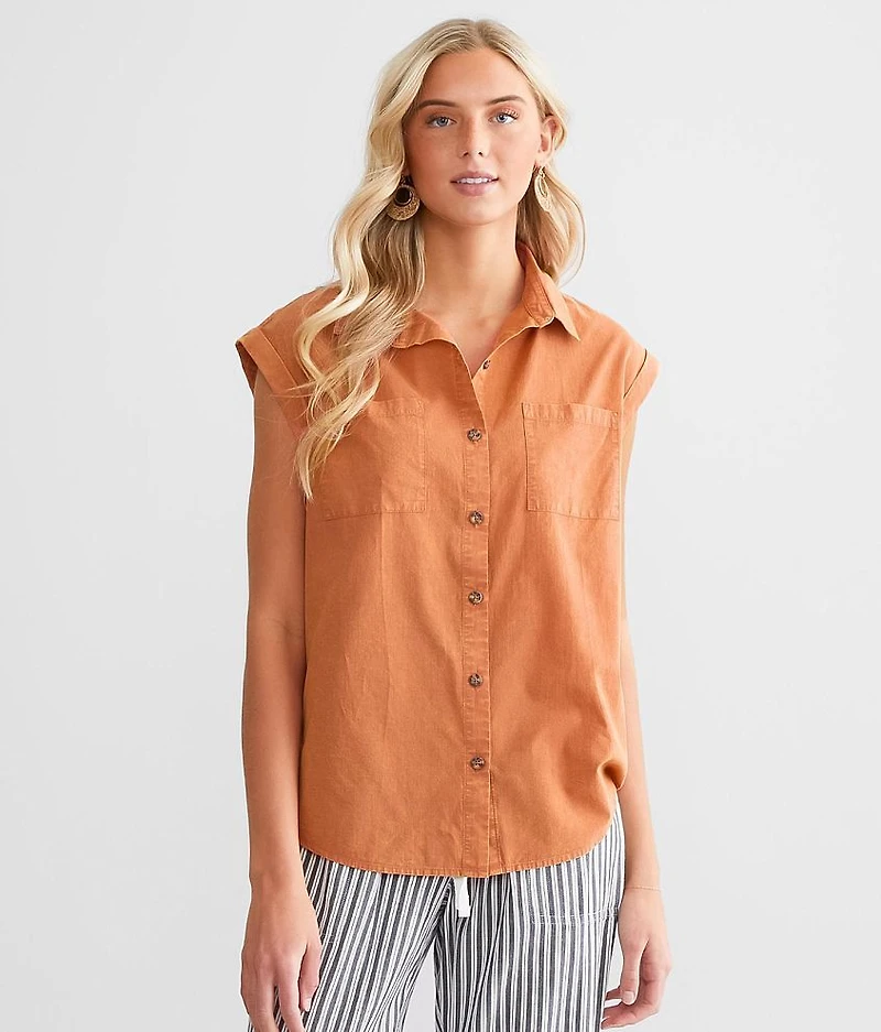 Woven Washed Shirt