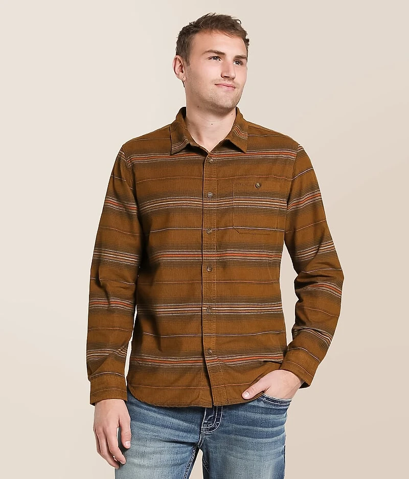 Caruso Striped Corduroy Shirt