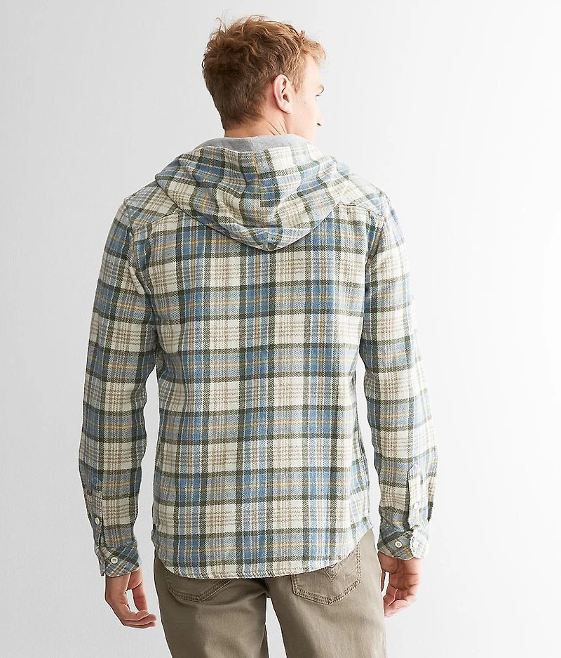 Clayton Hooded Flannel Shirt