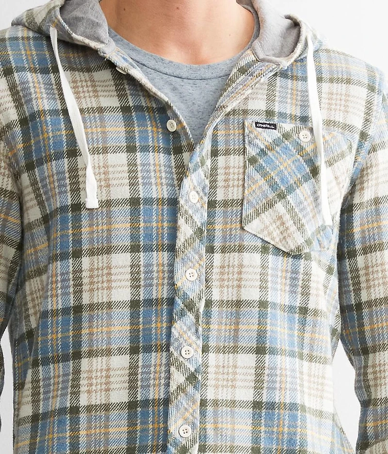 Clayton Hooded Flannel Shirt