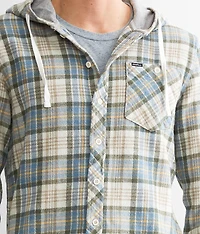 Clayton Hooded Flannel Shirt