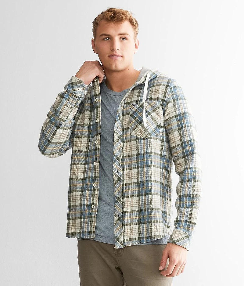Clayton Hooded Flannel Shirt