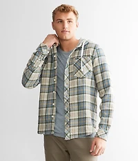 Clayton Hooded Flannel Shirt