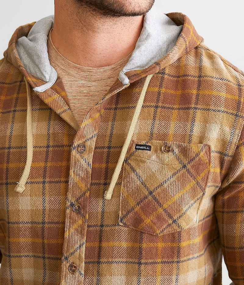 Clayton Hooded Flannel Shirt
