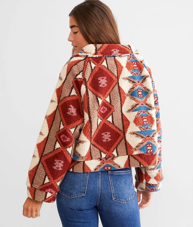 Rori Cropped Sherpa Jacket