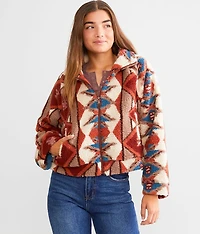 Rori Cropped Sherpa Jacket