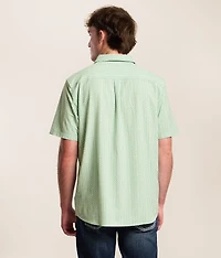 Slub Relaxed Performance Stretch Shirt