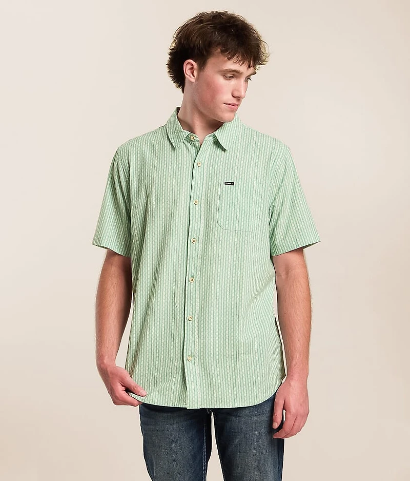 Slub Relaxed Performance Stretch Shirt