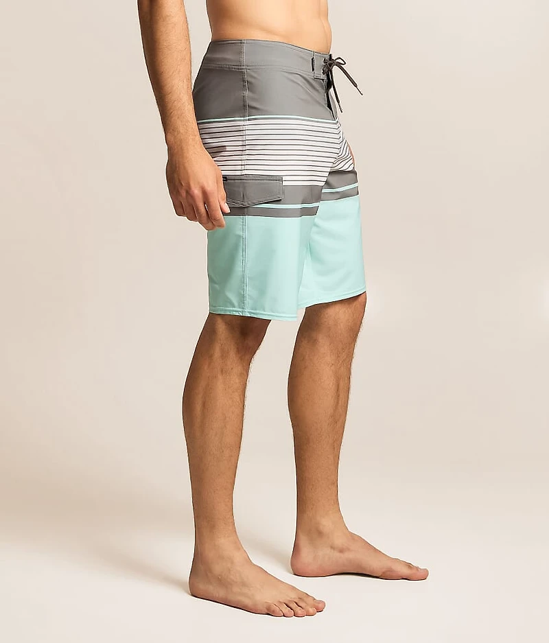 Lennox Stripe Stretch Boardshort