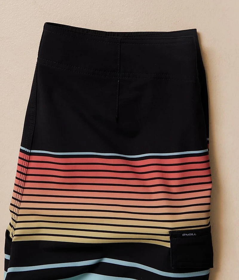 Lennox Stripe Stretch Boardshort