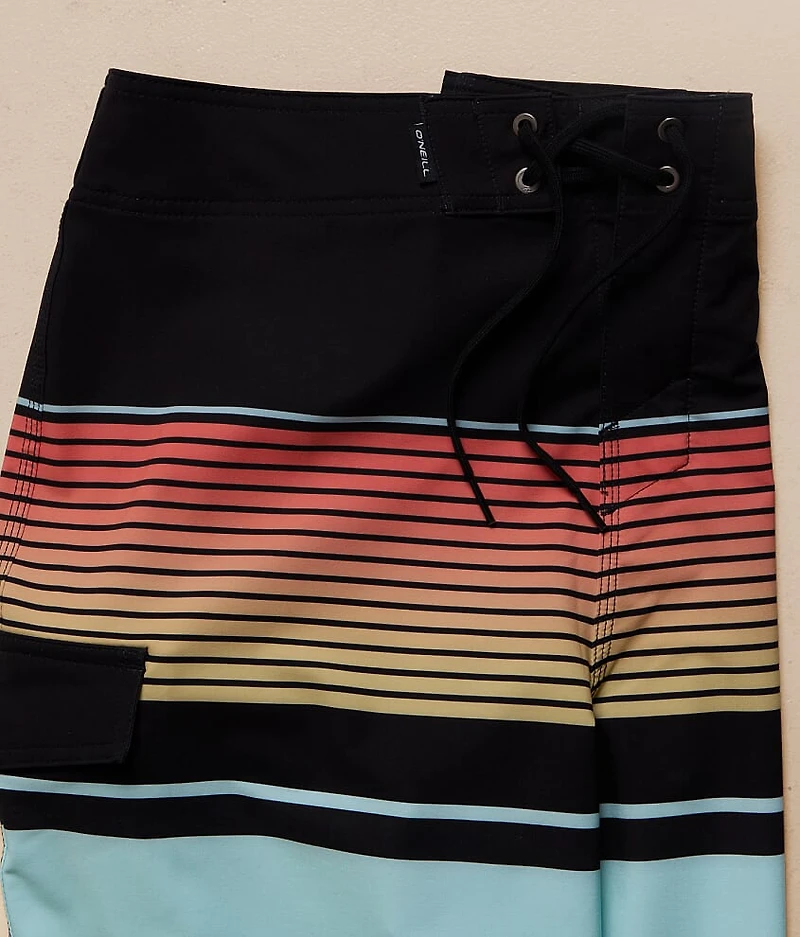 Lennox Stripe Stretch Boardshort