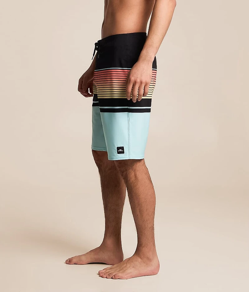 Lennox Stripe Stretch Boardshort