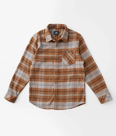 Boys - Redmond Plaid Stretch Shirt