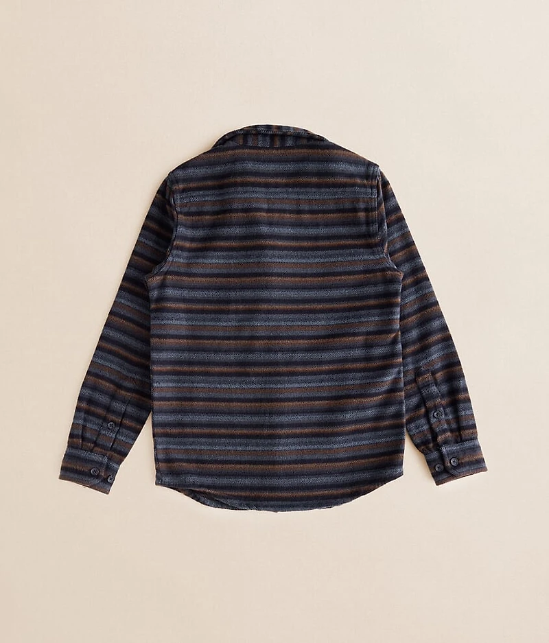 Boys - Richmond Striped Flannel Shirt