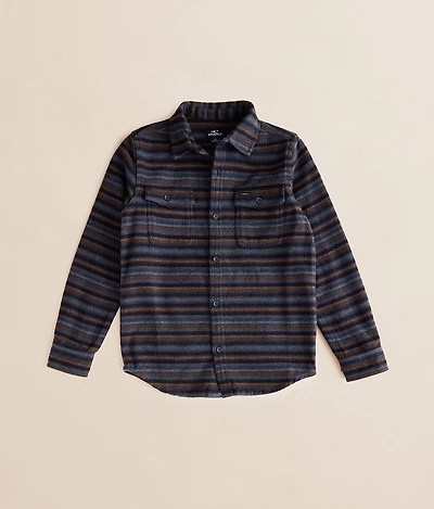 Boys - Richmond Striped Flannel Shirt