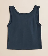 Girls - Tropic Tide Cropped Tank Top