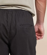 Linen Blend Stretch Short