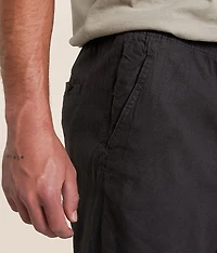 Linen Blend Stretch Short