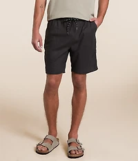Linen Blend Stretch Short