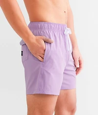 Solid Stretch Swim Trunks