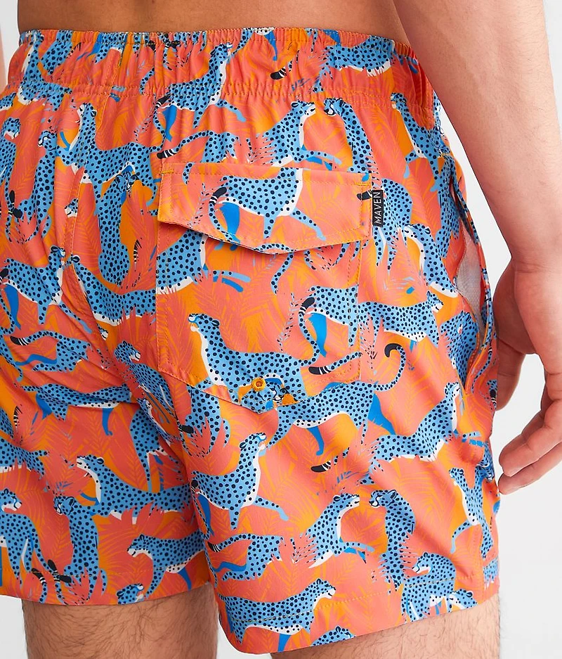 Animal Stretch Swim Trunks