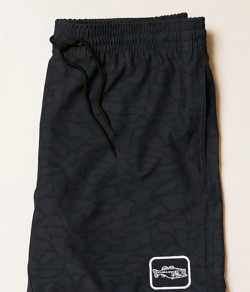 Tonal Camo Stretch Swim Trunks