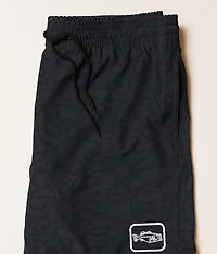 Tonal Camo Stretch Swim Trunks