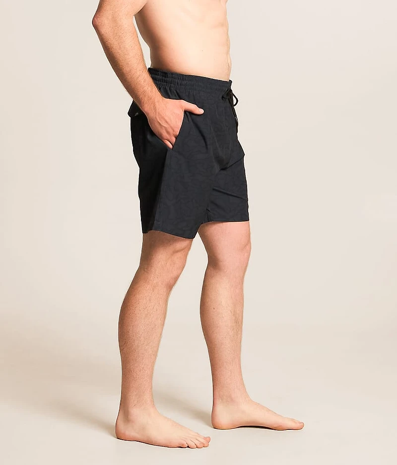 Tonal Camo Stretch Swim Trunks