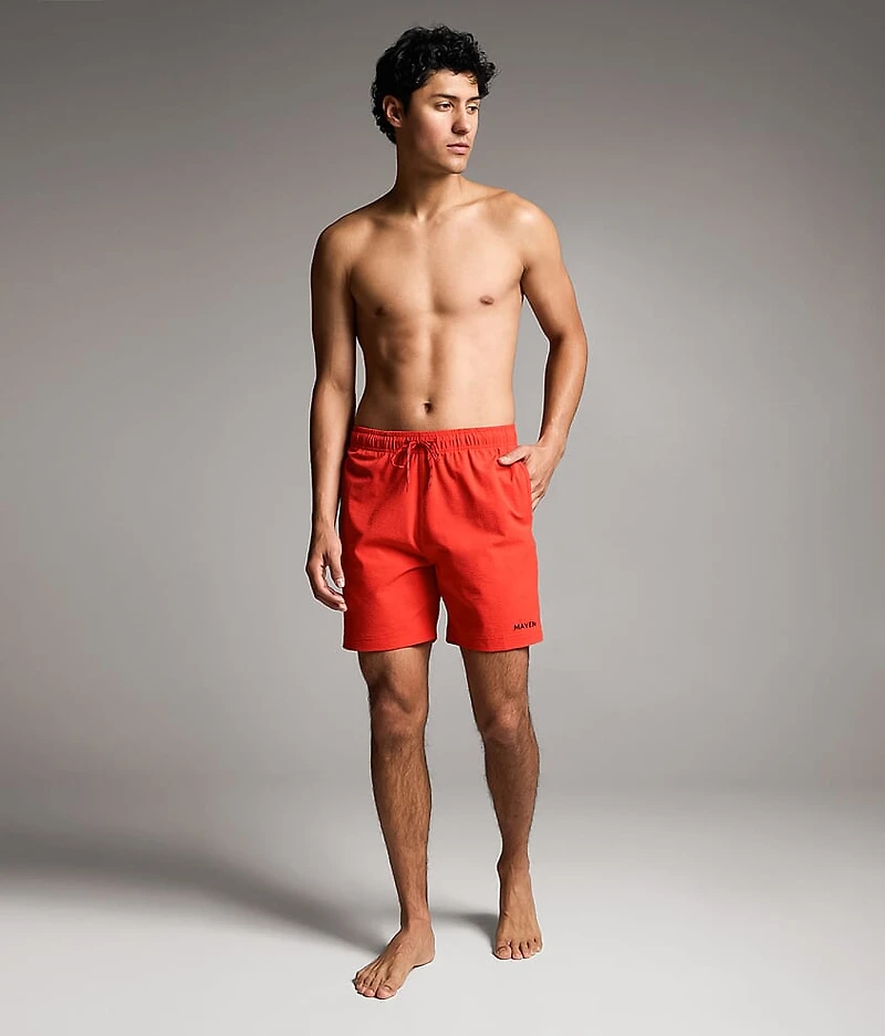 Tidal Seersucker Swim Trunks