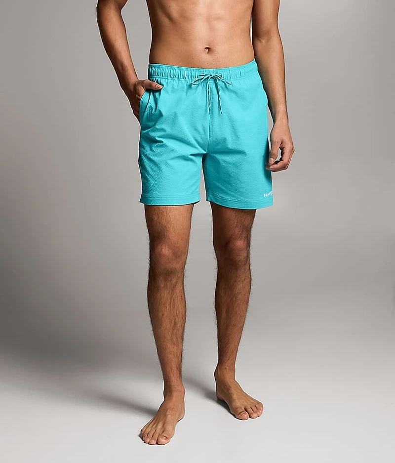 Tidal Seersucker Swim Trunks