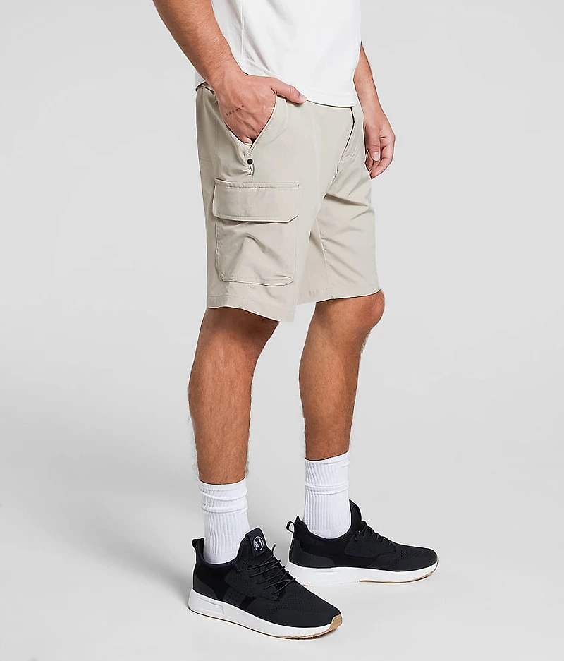 Panoramic Cargo Stretch Short
