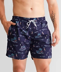 Deep Sea Charter Swim Trunks