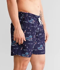 Deep Sea Charter Swim Trunks