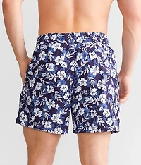 Hibiscus Stretch Swim Trunks