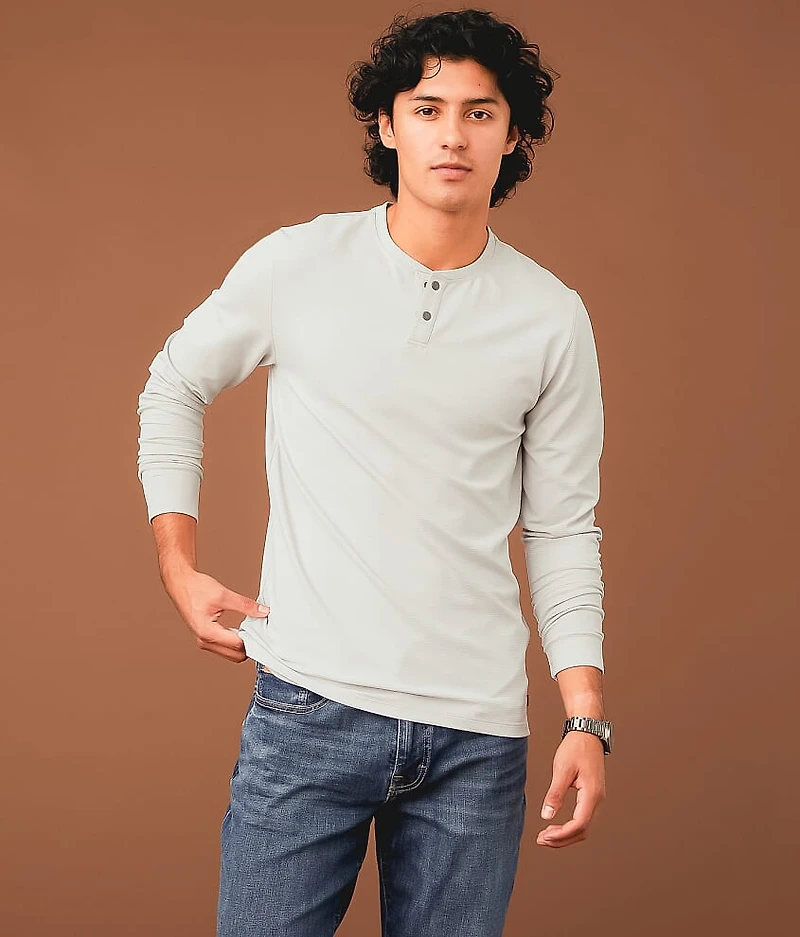 Ribbed Henley