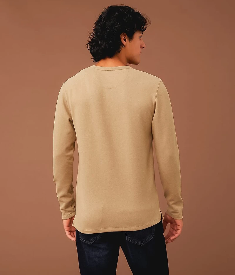 Brushed Henley
