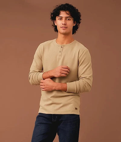 Outpost Makers Brushed Henley