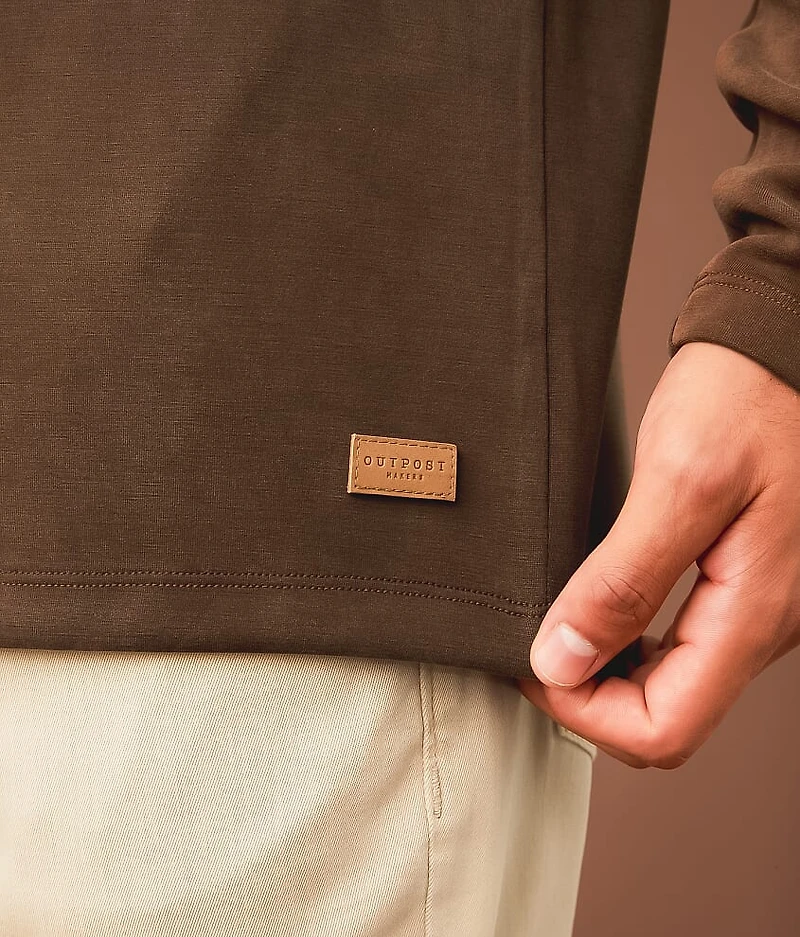 Performance Henley Hoodie