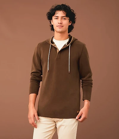 Performance Henley Hoodie
