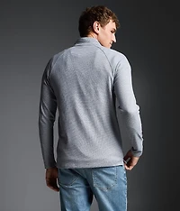 Striped Quarter Zip Pullover